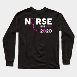 Nurse Est 2020 Long Sleeve T-Shirt